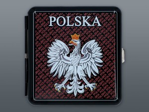 5-9566 Papierośnica metal A'20-POLSKA
