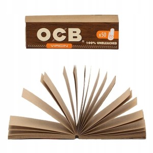 FILTRY USTNIKI OCB TIPS - VIRGIN BROWN