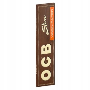 BIBUŁKI OCB VIRGIN BROWN SLIM KS