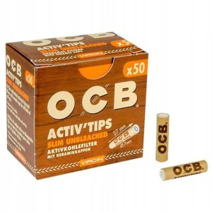 FILTRY OCB SLIM VIRGIN ACTIV TIPS A'50