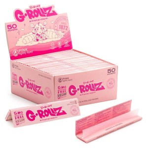 BIBUŁKI G-ROLLZ PINK KS