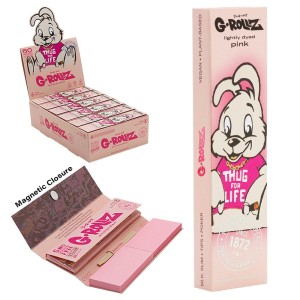 BIBUŁKI G-ROLLZ PINK KS+FILTER