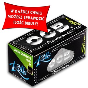 BIBUŁKI OCB SLIM PREMIUM KS ROLLS