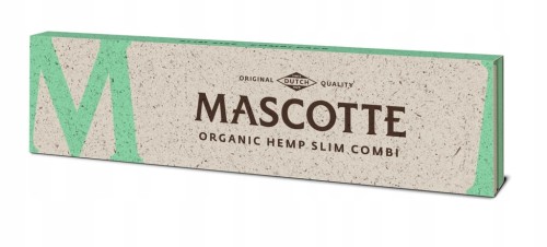 BIBUŁKI BLETKI MASCOTTE ORGANIC HEMP SLIM + FILTRY 34SZT/OP