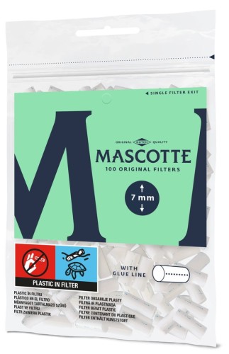 FILTRY MASCOTTE REGULAR 7MM 100 SZT