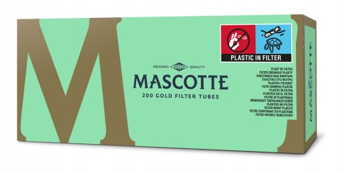 GILZY PAPIEROSOWE MASCOTTE GOLD 200 SZTUK