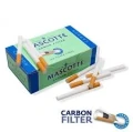 GILZY PAPIEROSOWE MASCOTTE CARBON 200 SZTUK FILTR WĘGLOWY