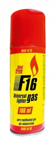 GAZ DO ZAPALNICZEK ZAPALAREK F16 100 ML