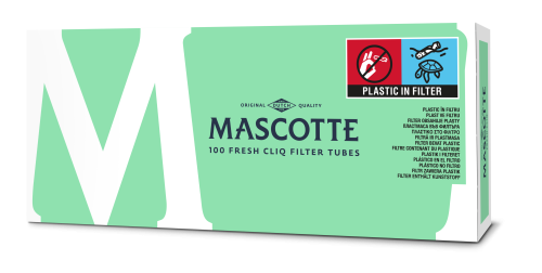 GILZY PAPIEROSOWE MASCOTTE FRESH CLIQ 100 SZTUK