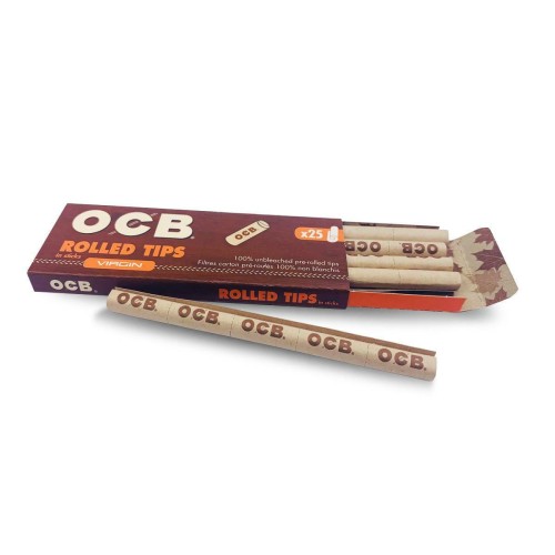 FILTRY OCB VIRGIN BROWN PRE-ROLLED A'25