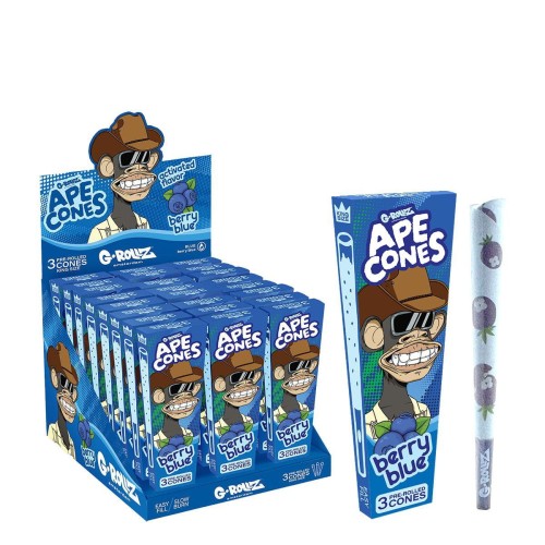 CONES G-ROLLZ APE BERRY BLUE 3SZT/OP