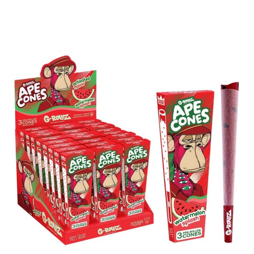 CONES G-ROLLZ APE WATERMELON SPLASH 3SZT/OP