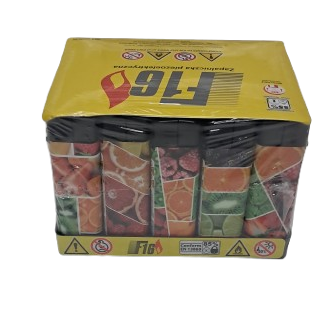 Zapalniczka piezo F16 A'50 MIX WZORÓW
