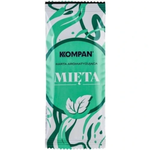 KARTA AROMATYZUJĄCA KOMPAN MIĘTA
