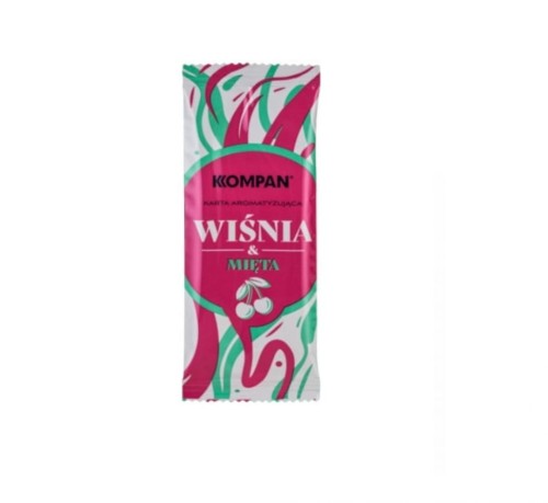 KARTA AROMATYZUJĄCA WIŚNIA MIĘTA