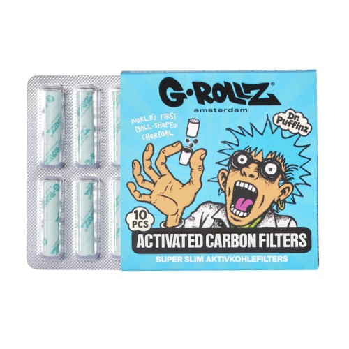 FILTRY G-ROLLZ ACTIVATED CARBON A'10 BLUE