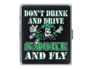 5-9550 Papierośnica metal-DON'T DRINK