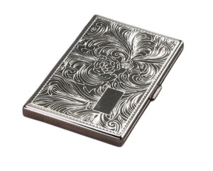 6-0100 Papierośnica-chrom A'20