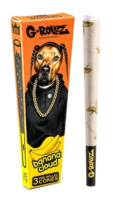 CONES G-ROLLZ PETS BANANA CLOUD KS 3 SZT